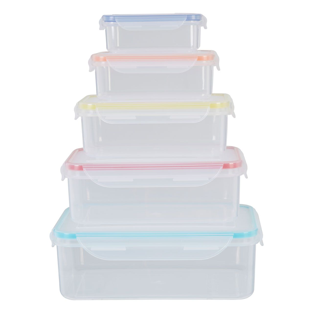 Homewares Herrela 5Pc Rectangular Food Containers