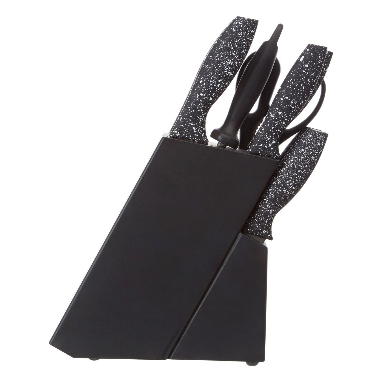 Homewares 11 Pc Speckled Knife And Scissor Set