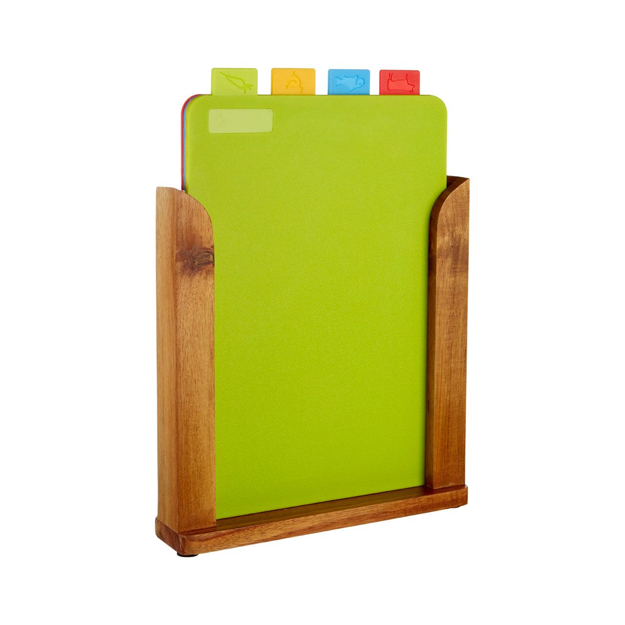 Homewares Wood Stand Chopping Boards - Set Of 4