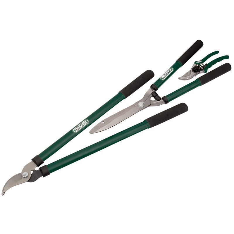 Draper Lopper Shears And Secateur Set (3 Piece)