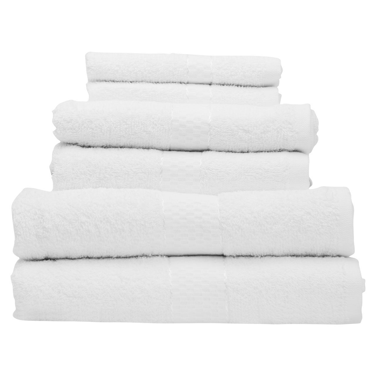 Homewares Thread And Loom 6Pc White Towel Set