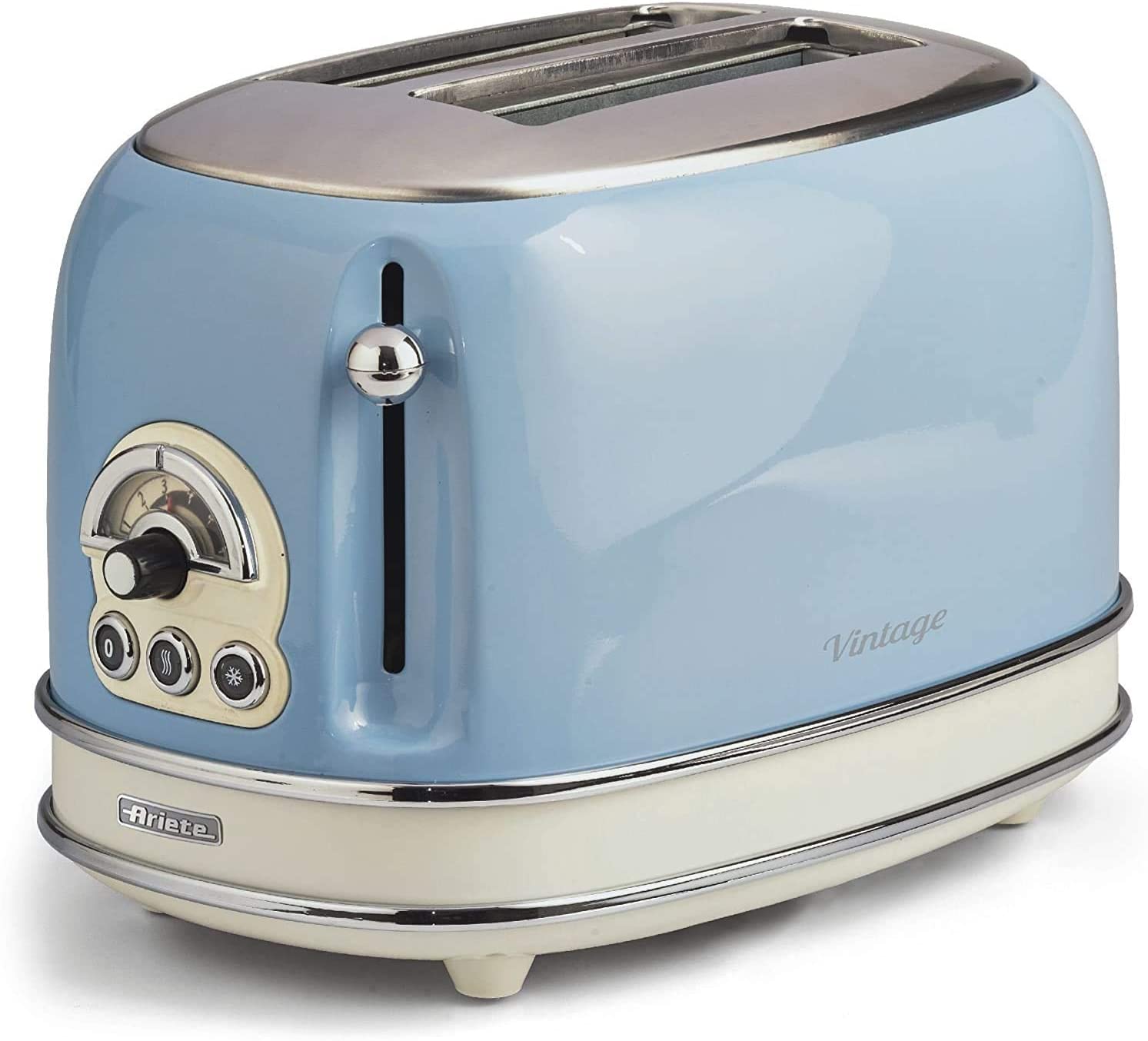 Ariete Vintage 2 Slice Toaster Blue