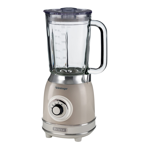 Ariete Vintage 1000W Glass Jug Blender Cream