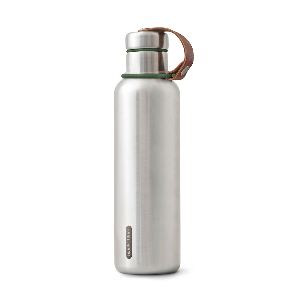 Black + Blum Insulated Water Bottle Large Olive (New version)