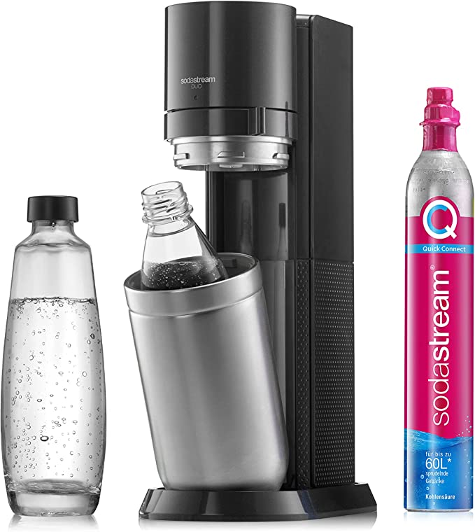 Sodastream DUO Starter kit (2 Bottles) (Black)