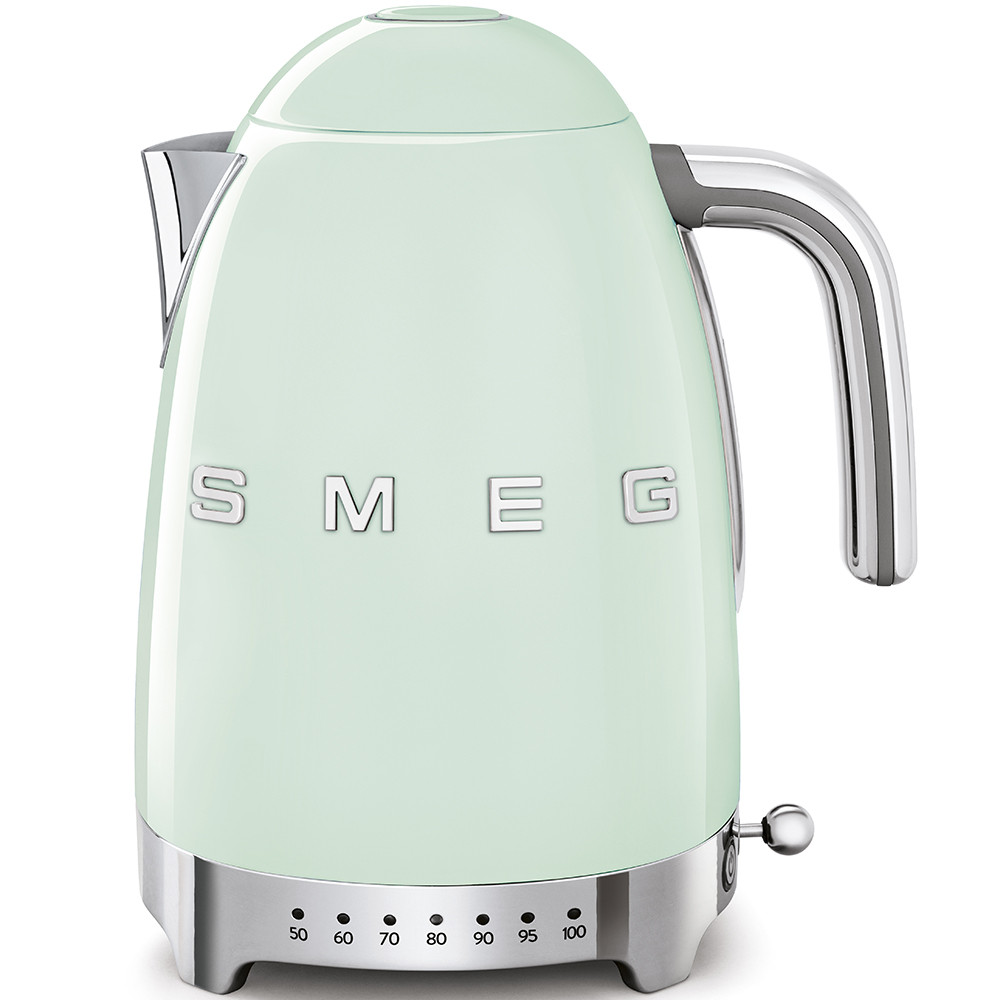 Smeg Kettle - Variable Temp Pastel green