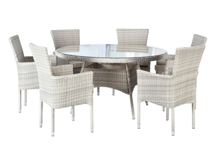 Mercer Alicante 6-Seater Stacking Set