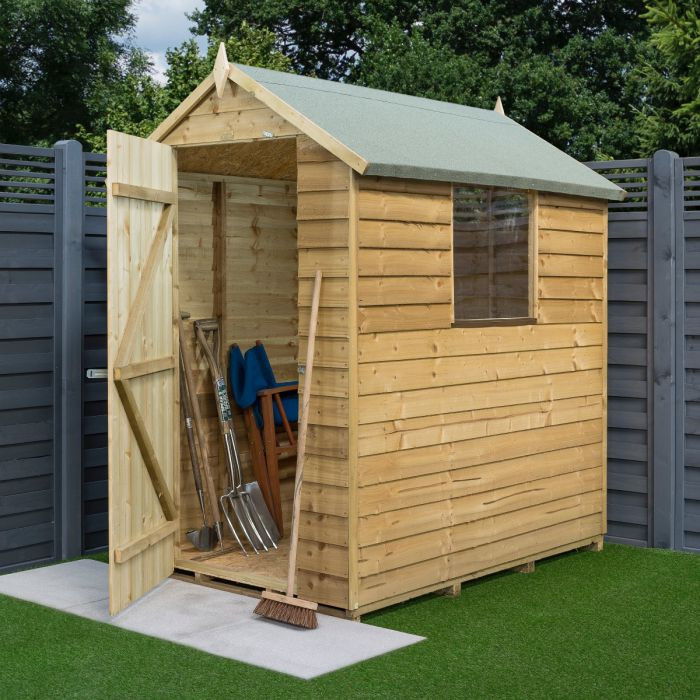 Rowlinson 6x4 Overlap Shed