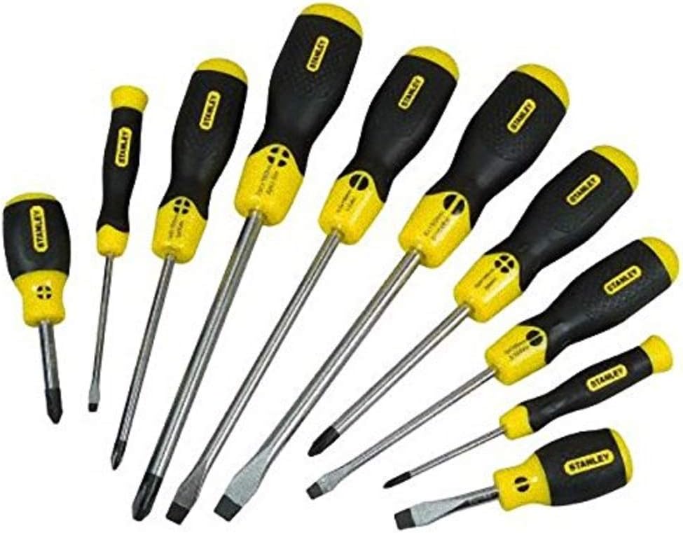 Stanley 10 Piece Essential Mixed Screwdriver Set